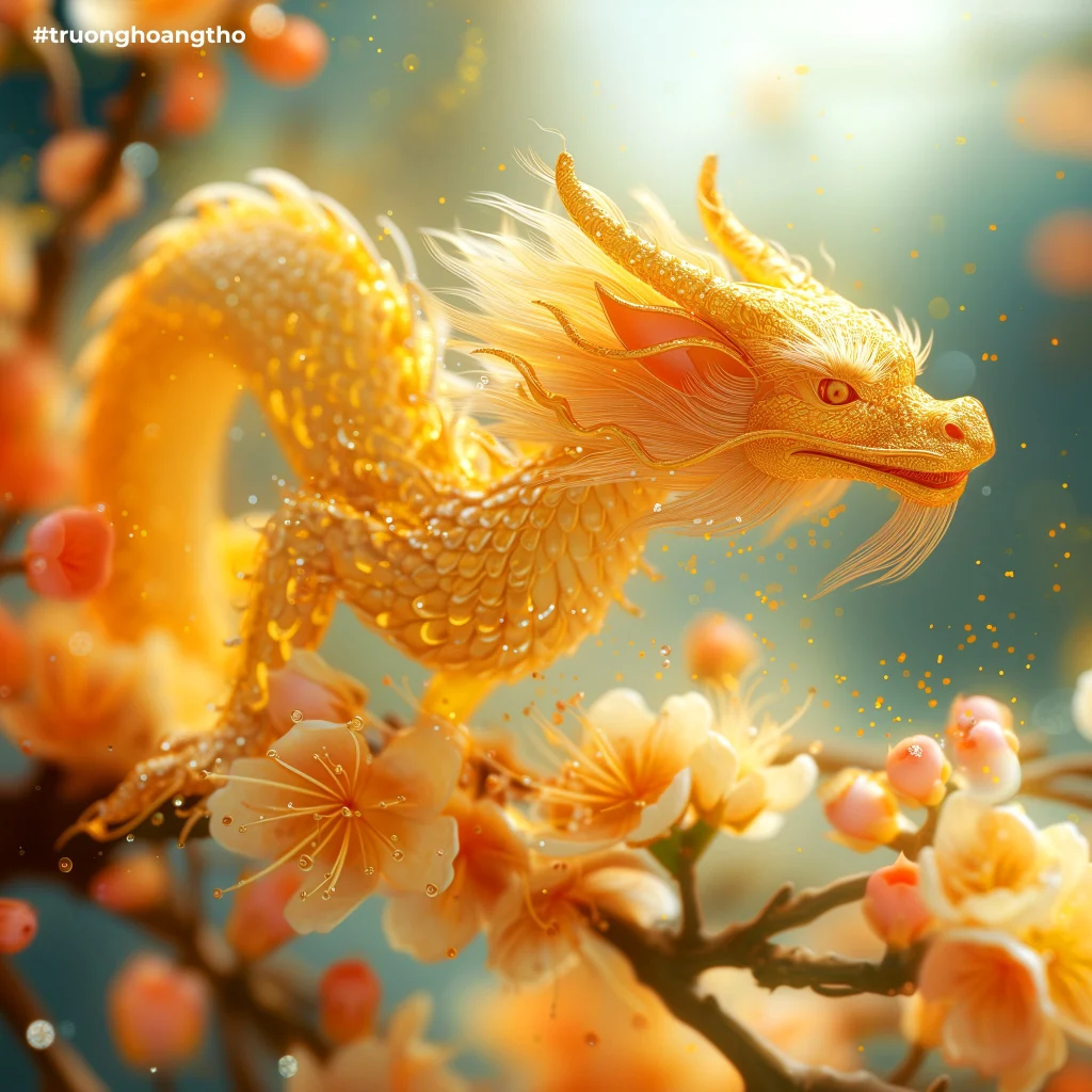 Hình nền tiên rồng Fairy Dragon (mệnh Kim)