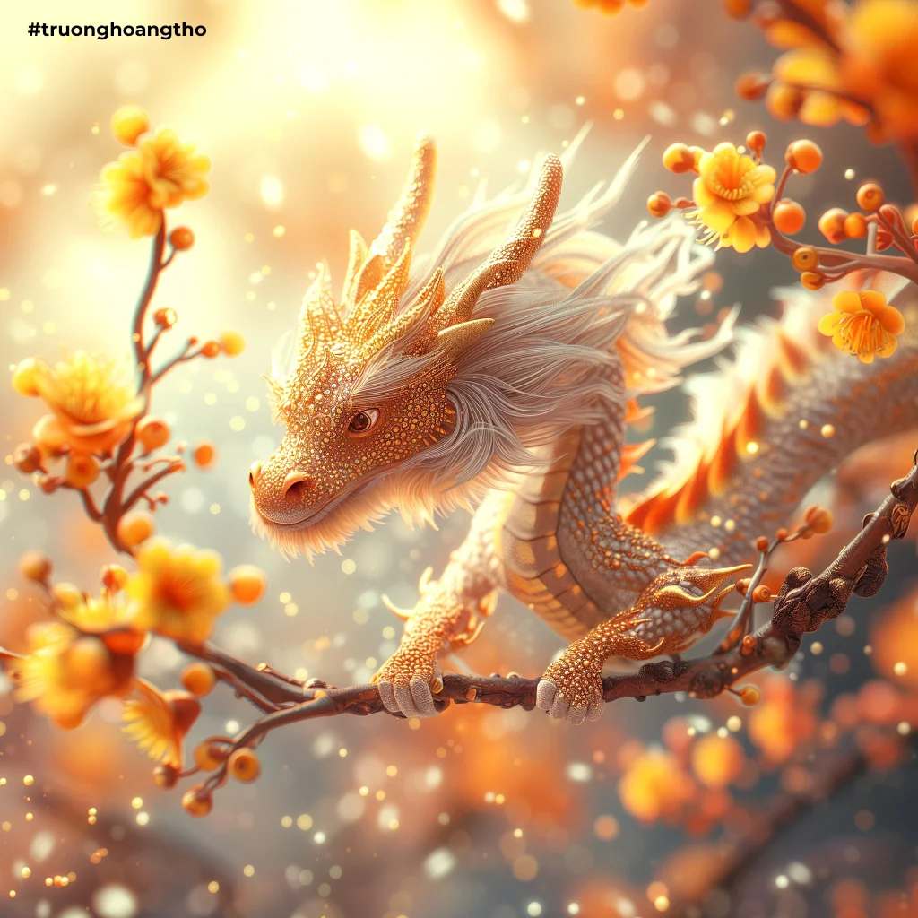 Hình nền tiên rồng Fairy Dragon (mệnh Thổ)